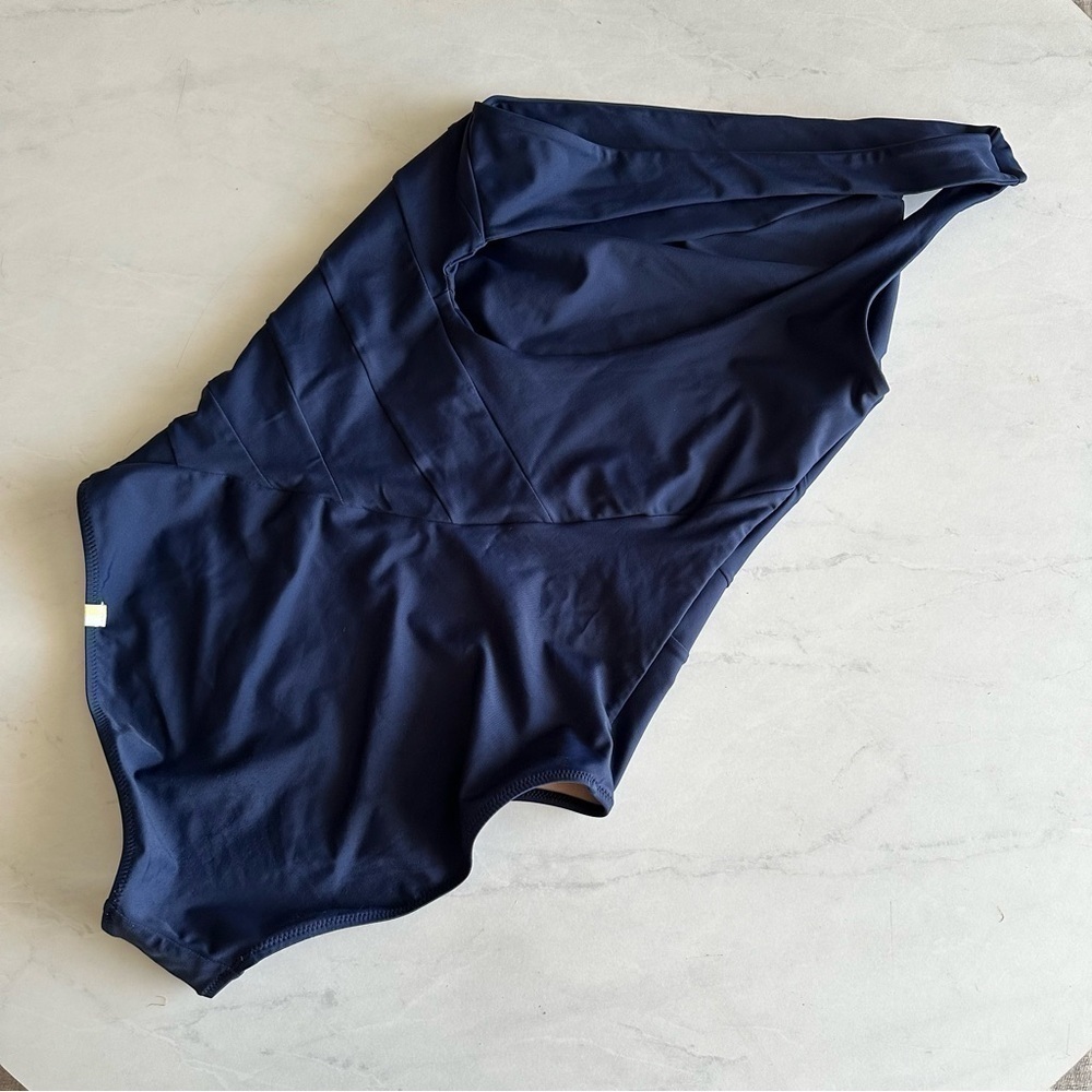 Summersalt The Sidestroke blue one piece swimsuit size 8 - Picture 5 of 10